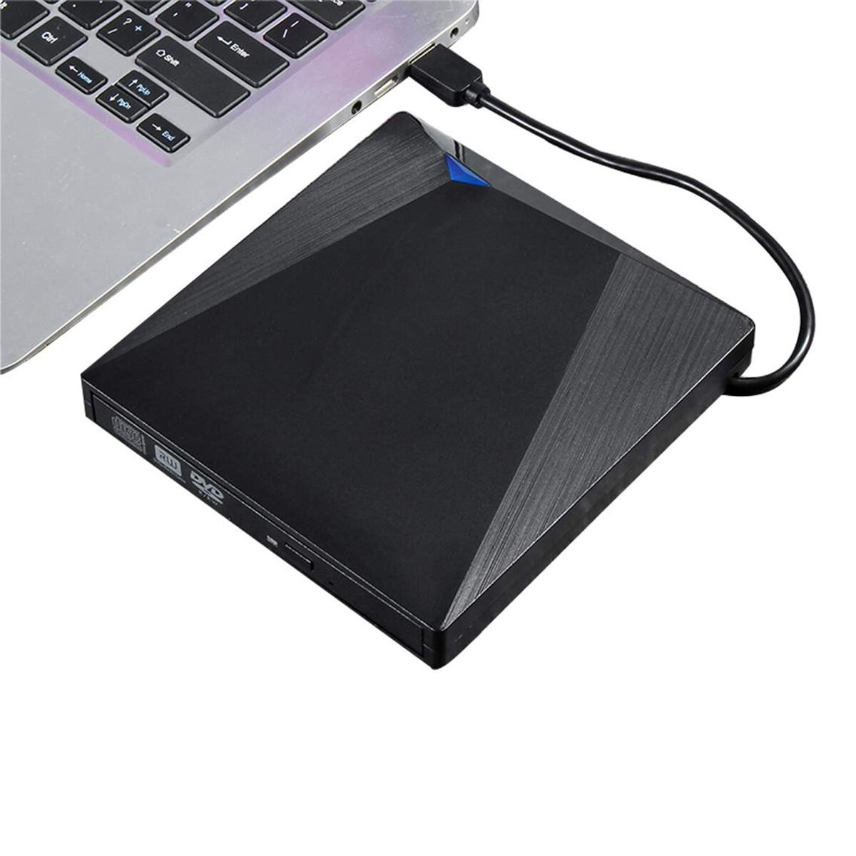 

Type-C USB 3.0 Внешний DVD-рекордер Пишущий рекордер Плеер DVD RW Оптический привод CD / DVD-плеер для ноутбука Windows