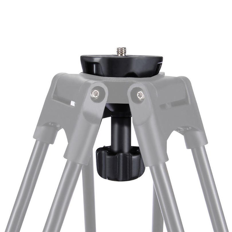 PULUZ PU3503 75mm Metal Half Ball Flat to Bowl Adapter for Fluid Head Tripod DSLR Rig Camera