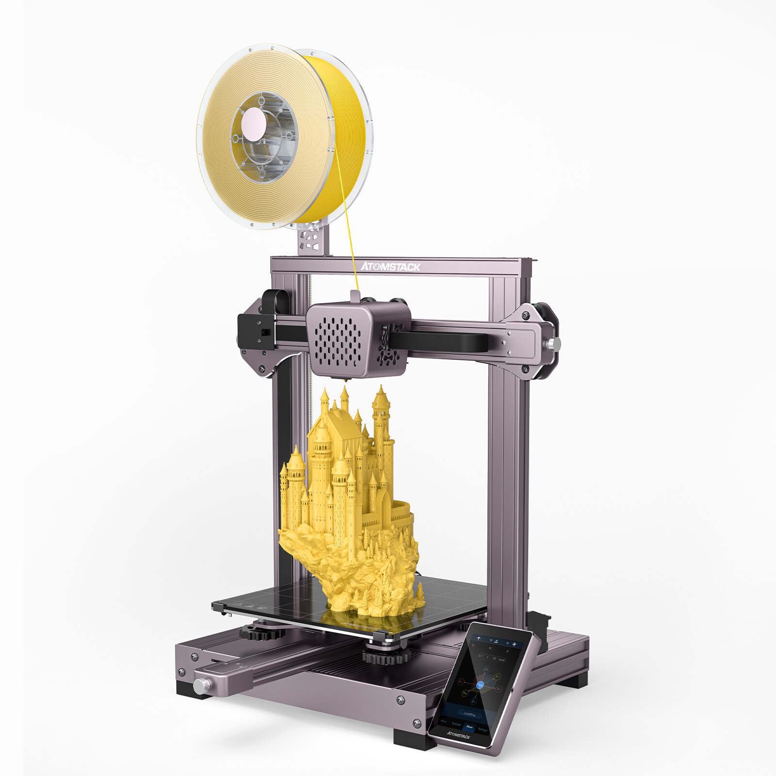 Στα 252.38 € από αποθήκη Τσεχίας | ATOMSTACK Cambrian Pro Desktop Rubber 3D Printer Support Printing Elastic Rubber with 235mm Printing Area Dual Printing Head