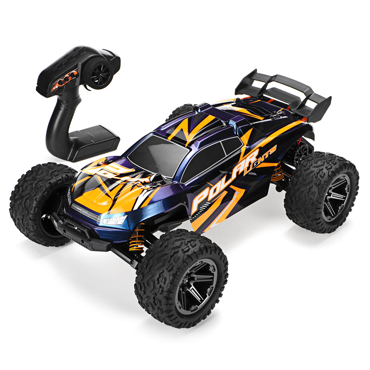

HS 10425 1/8 RC Car 2.4G RWD Full Proportional Control Big Foot High Speed 45km/h Vehicle Models Truck RTR