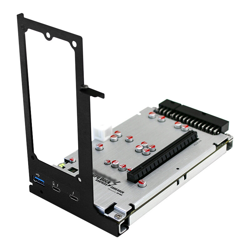 

TH3P4G3mini Type-C 4 Compatible GPU Dock Graphics Card USB3.0 Extended PCI-E X16 Interface with ATX / SFX Extended Brack