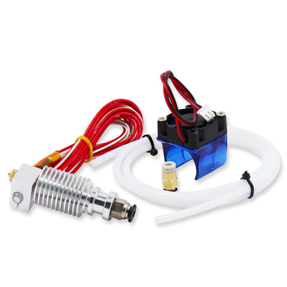 0.4mm J-head Hotend Extruder Remote Kit Suppport 1.75mm PLA/ABS Filament with Cooling Fan + Fan Cove