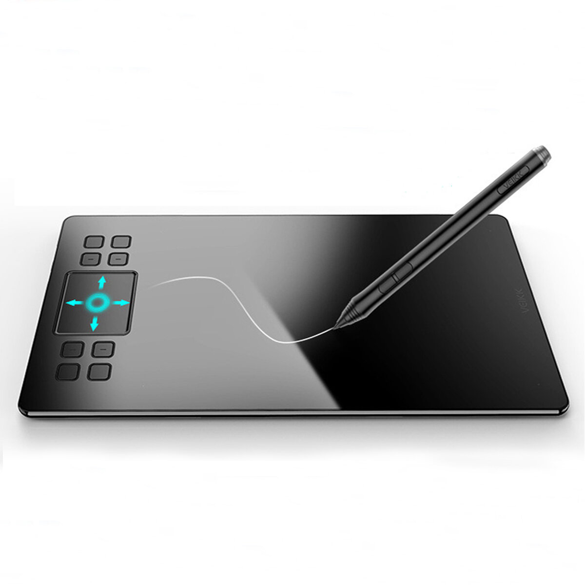 

VEIKK A50 Graphics Drawing Tablet Digital Pen Tablet with 8192 Levels Passive Pen for Win and for Mac Drawing Board