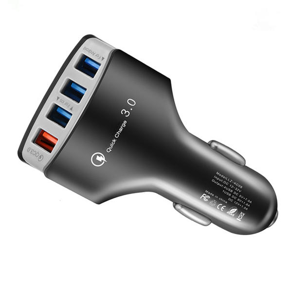 

Bakeey 4 Ports QC3.0 Fast Car Charger For iPhone X 8Plus Oneplus 5t 5 Plus S8