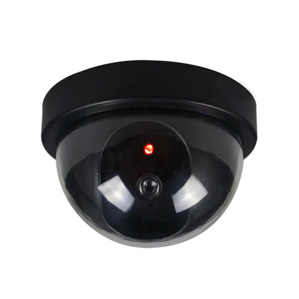 BQ-01 Dome Fake Outdoor Camera Dummy Simulatie Security Surveillance Camera Rode LED Knipperende Lic