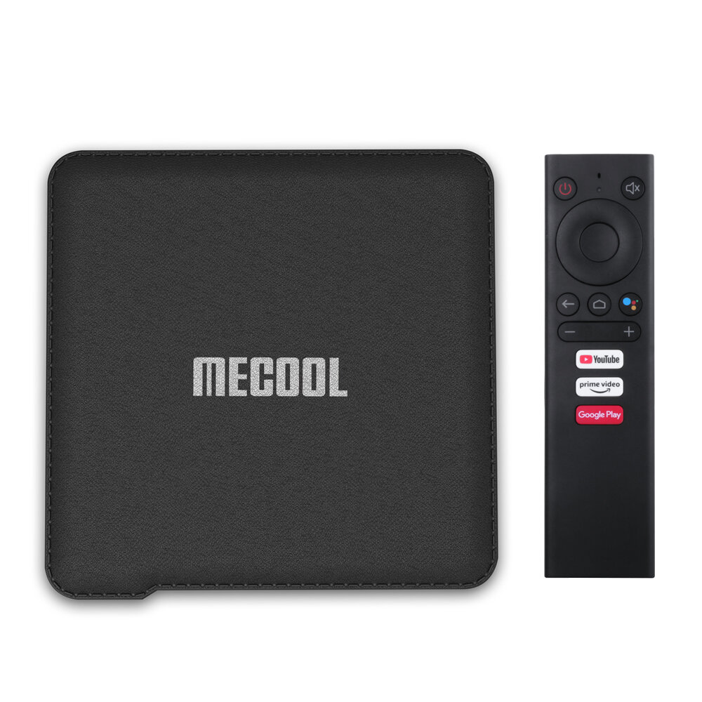 Mecool KM1 S905X3 ATV 4GB DDR RAM 32GB EMMC ROM Android 10.0 TV Box 2.4G 5G WIFI bluetooth 4.2 Googl