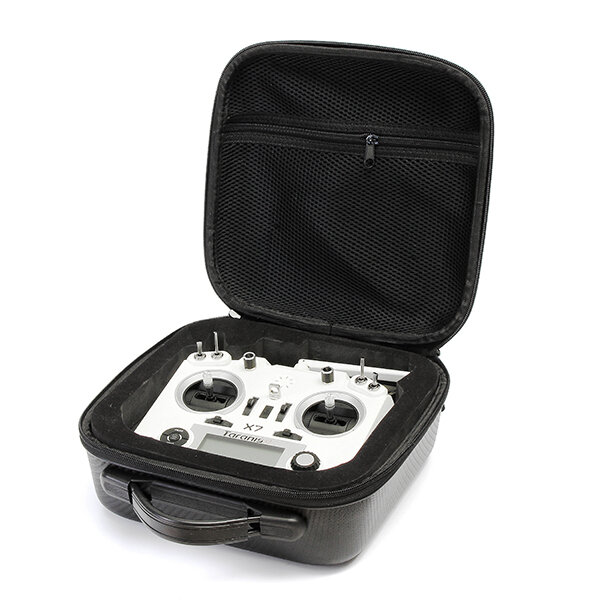 Realacc Handtas Rugzak Tas Case met Spons voor Frsky Taranis X9D PLUS SE Q X7 Zender voor RC Drone