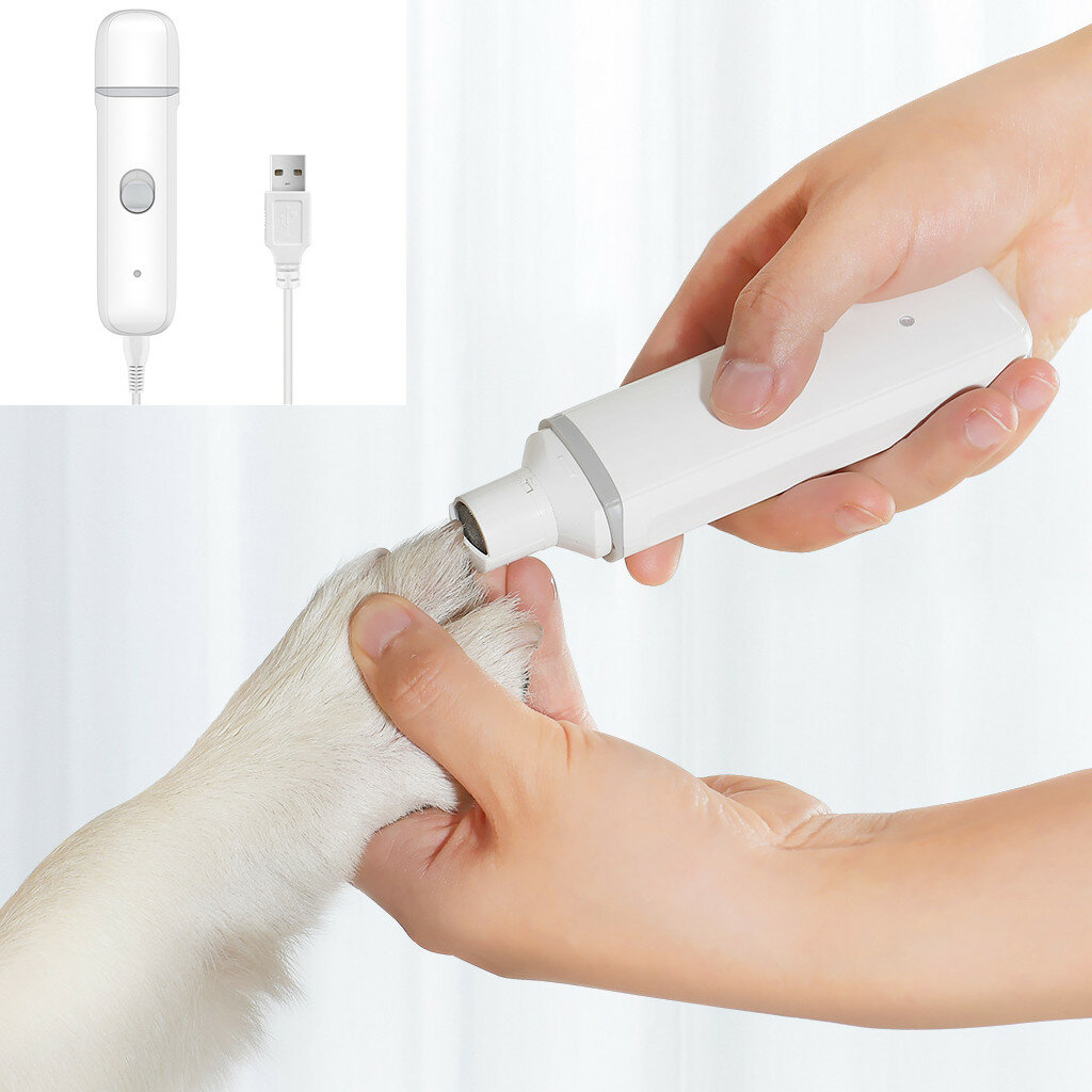 

Pawbby Pet Electric Nail Polisher 5W Grinding Trimmer Grinder Paws Grooming USB Charging Rechargeable from XIAOMI YOUPIN