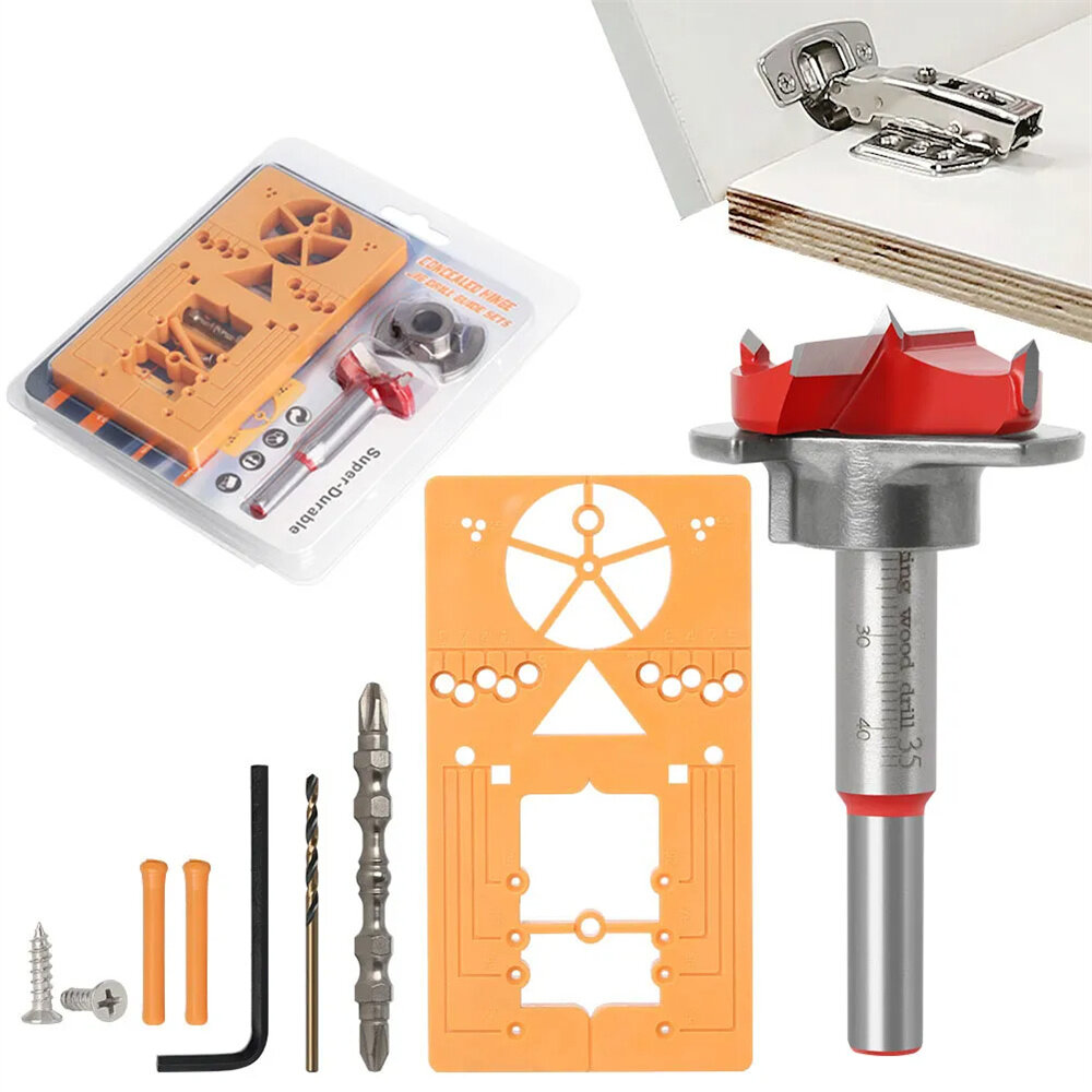 best price,7pcs,35mm,hinge,hole,drilling,guide,locator,set,discount