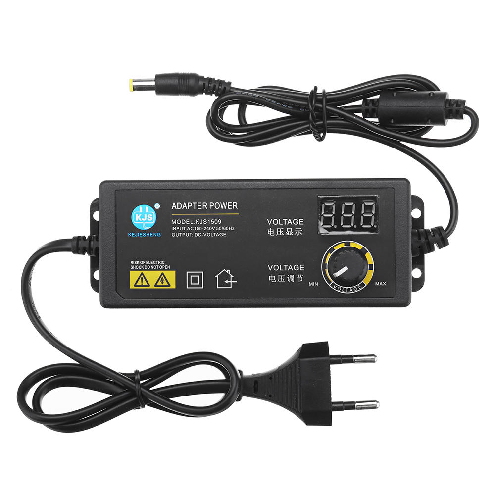 KJS-1509 3-12V 3A Power Adapter Adjustable Voltage Adapter LED Display Switching Power Supply