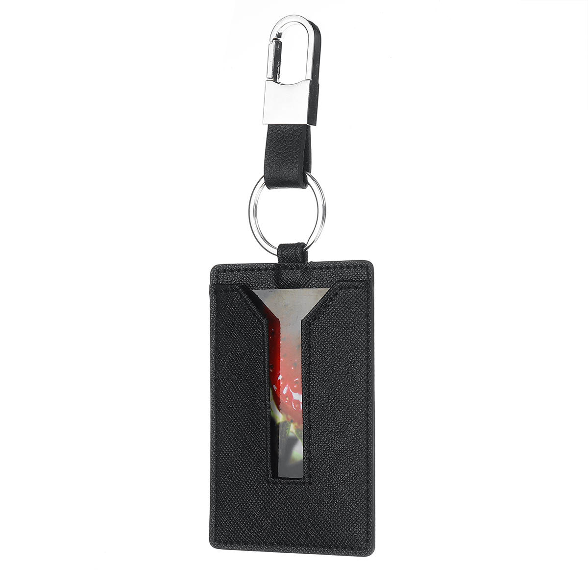 Leather Car Key Case Key Card Set Holder Fob Pocket Bag Key Cover For Tesla Model 3