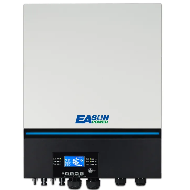 [EU Direct] EASUN POWER 8000W Zonne-omvormer 500V PV 48V 230VAC PV Array 2 x 80A MPPT Zonne-accu-controller Ingebouwde WiFi BMS Ondersteuning ISolar SMW