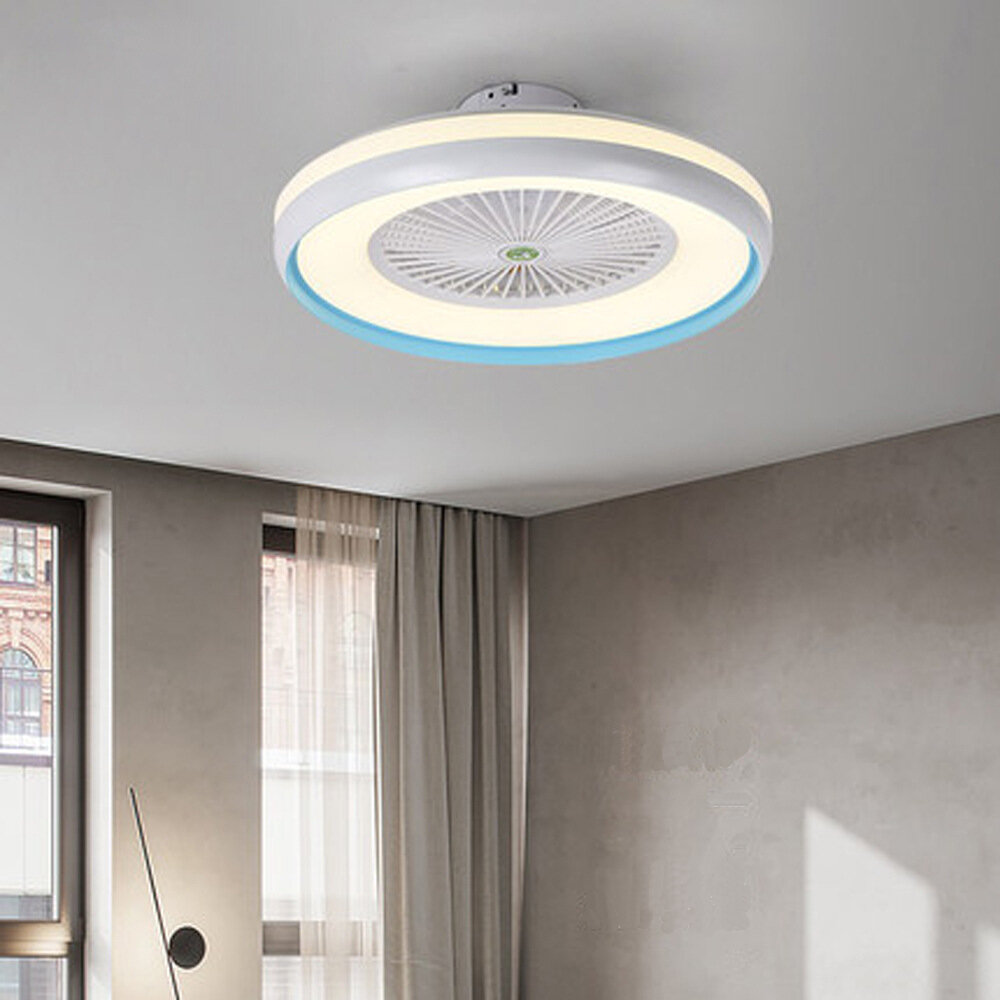 Plafondventilator met verlichting LED-licht 3 kleurtemperatuur instelbare windsnelheid Afstandsbedie