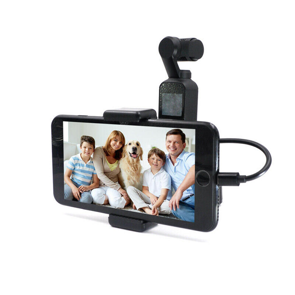 STARTRC ABS Phone Clip Holder With Tripod For DJI OSMO Pocket Handheld FPV Camer