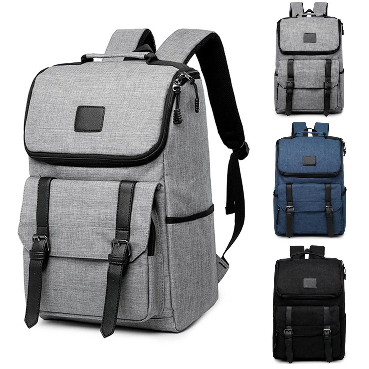 16 Inch Laptop Backpack Oxford  Satchel Rucksack Student School Bag Camping Travel Women Men