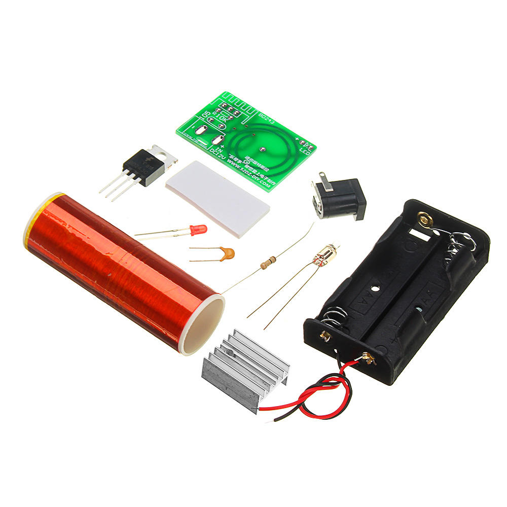 Wonderbaarlijk diy mini tesla coil module kit magic projects diy electronic UV-69