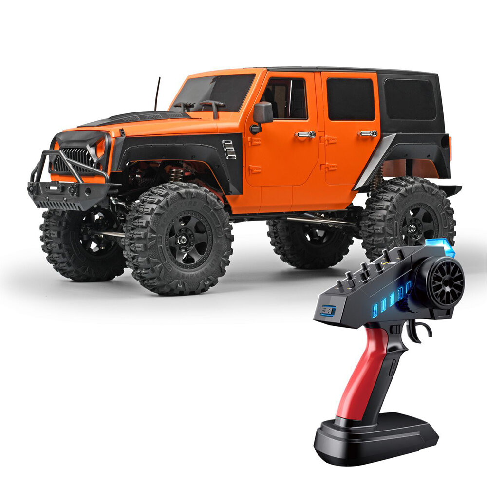 

MNRC MN222 RTR 1/10 2.4G 4WD RC Car Rock Crawler LED Light Off-Road Climbing Truck Full Proportional Vehicles Models Toy