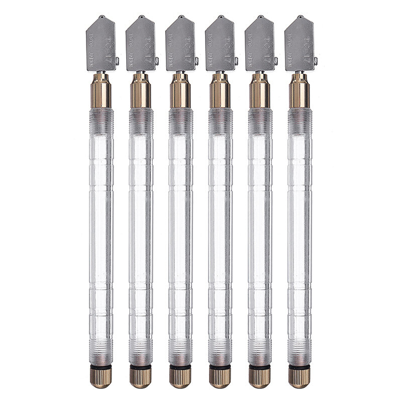 6Pcs TOYO Glass Cutter TC-17 Plastic Handle Straight Cutting Tool  Self-oiling Sale - Banggood USA Mobile-arrival notice