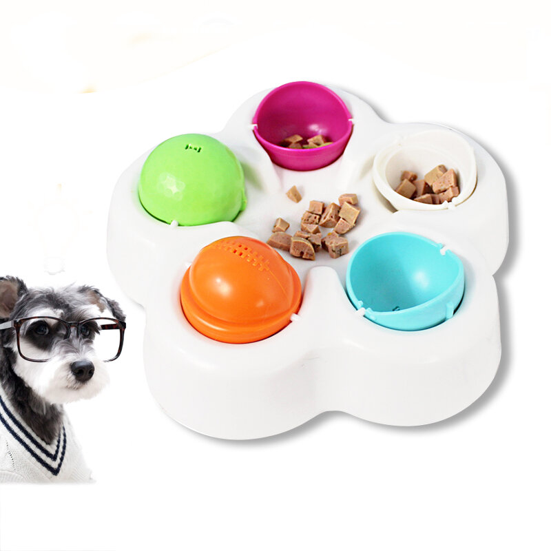 Pet IQ Smart Toy Supplies Cat Dog Interactive Toy CatDog Bowl Puppy Treat Dispenser Interactive Toys