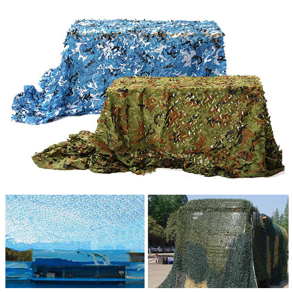 7mx2m Camo Camouflage Net For Car Cover Camping Military CS Hunting Shooting Hide