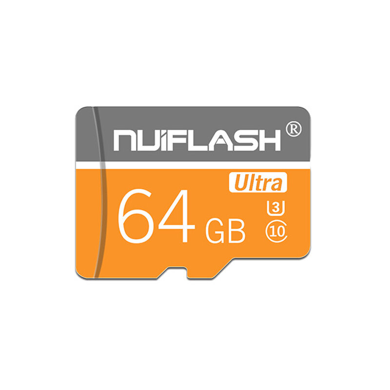 NUIFLASH TF-kaart U3 C10 Geheugenkaart 128G Smart datakaart voor mobiele telefooncamera met SD-kaart