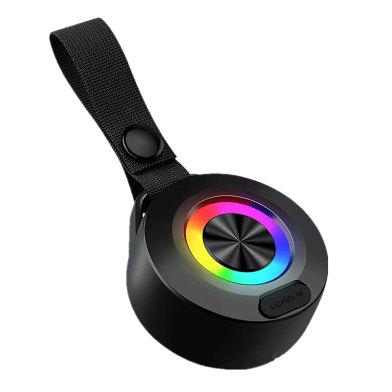 

Динамик Bluetooth Мини Портативный динамик RGB Colorful Легкий сабвуфер Водонепроницаемы Спорт На открытом воздухе Беспр