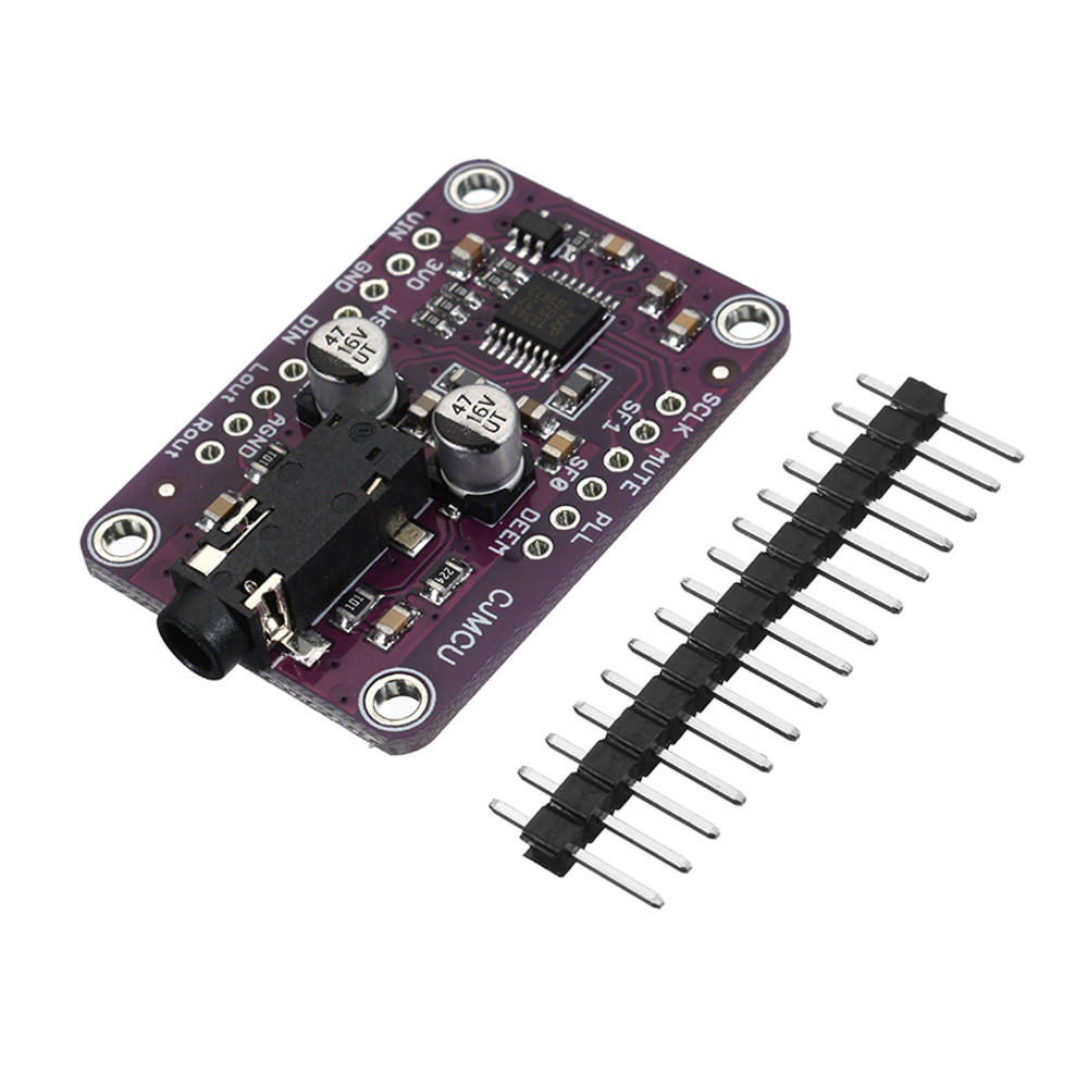 CJMCU-1334 UDA1334A I2S Audio Stereo Decoder Module Board 3.3V - 5V CJMCU for Arduino - products that work with official