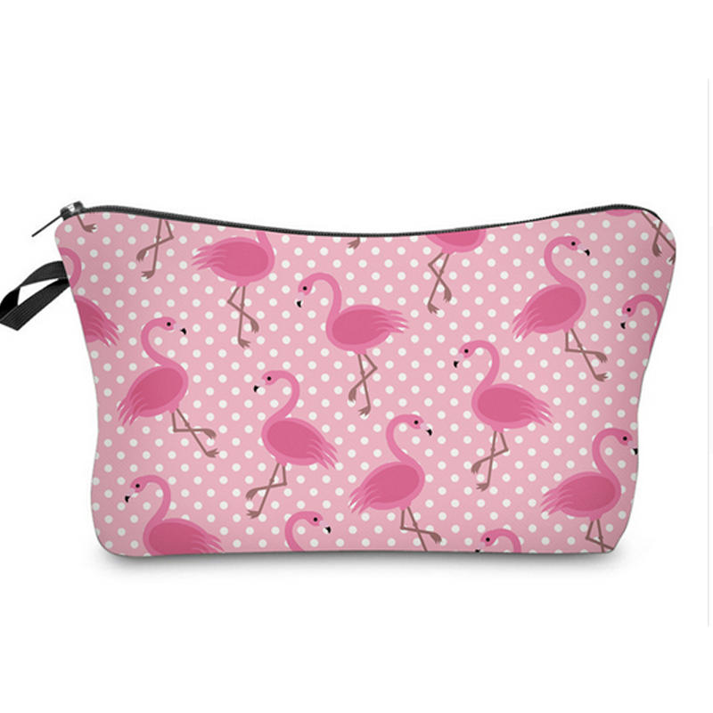 Reise Portable Aufbewahrungstasche Flamingo Design Kosmetiktasche Europa Lady Daily Handtasche