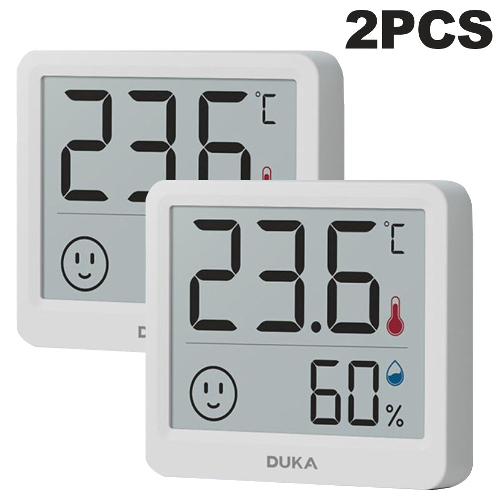 best price,2pcs,xiaomi,duka,th1,electronic,temperature,humidity,meter,discount