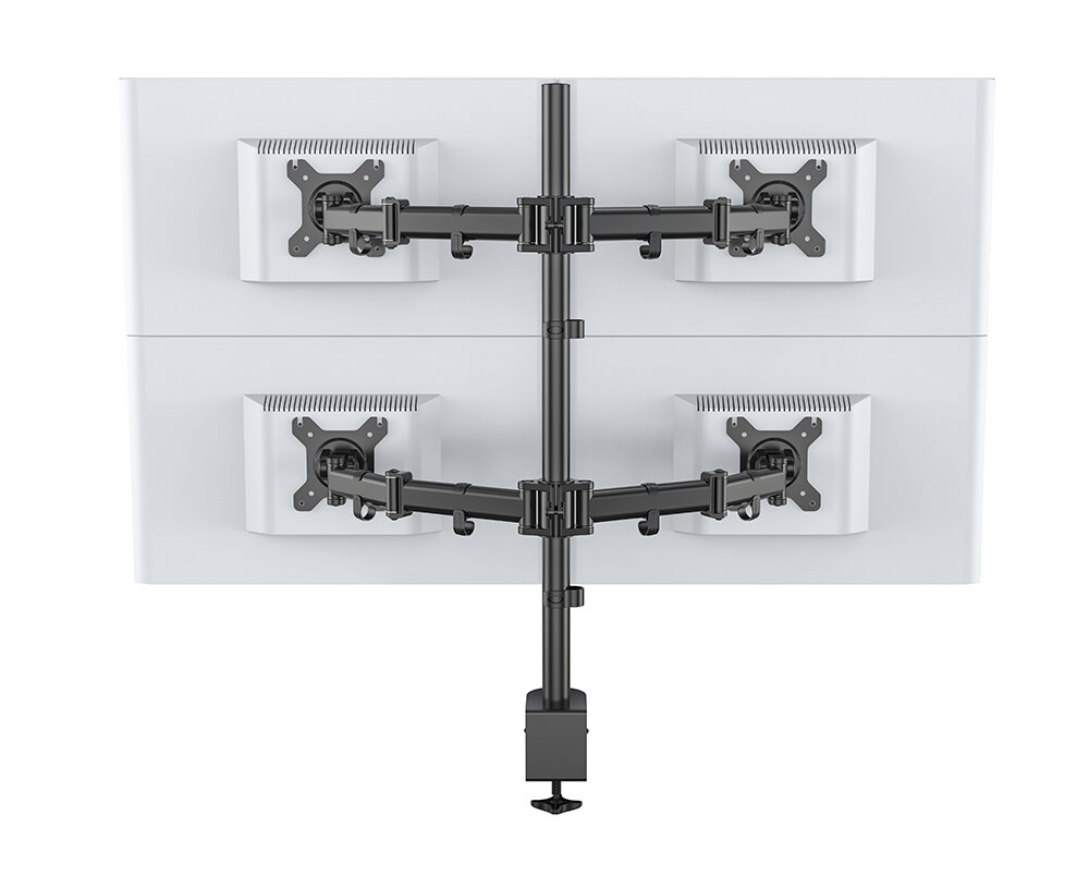 

VM-D31 Fourth Monitor Stand Fast Insert 27" Laptop Stand Height Adjustable Swivel Rotate Tilt 8kg Load Every Monitor For