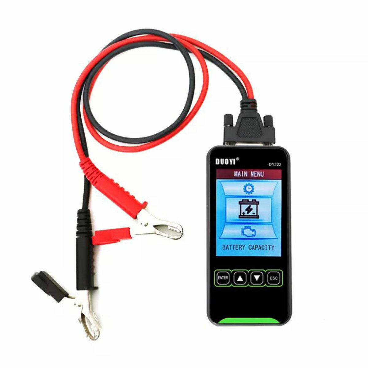 

DY222 12-24V New Generation Automobile And Motorcycle Battery Tester Supports 15 Languages