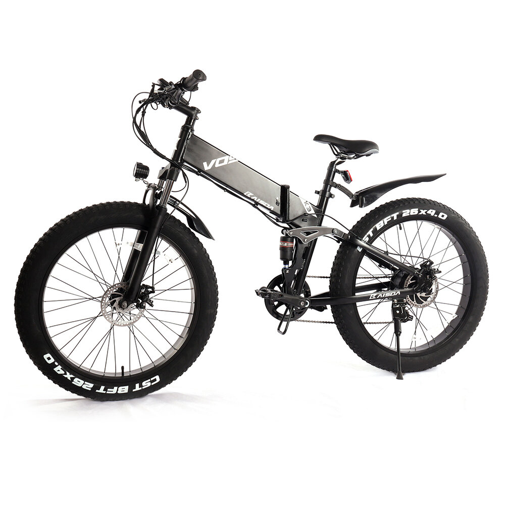 [EU DIRECT] KAISDA K3 10Ah 48V 500W 26in Folding Moped Electric Bike 32km/h Max 33-36KM Mileage Electric BicycleMax Load 130Kg