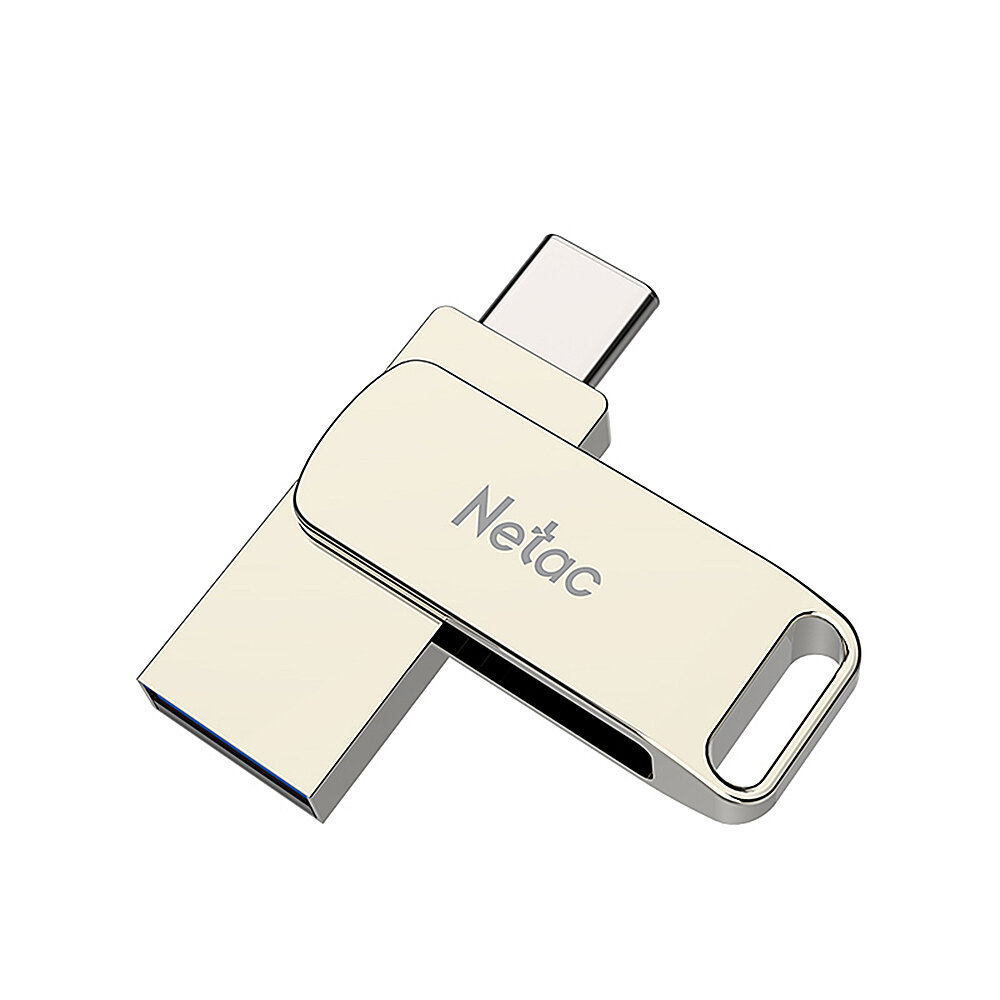Netac U783C 64GB Type-CUSB Double Interface Flash Drive Pen Drive Plug Play Mobile Phone Memory Expansion U Disk