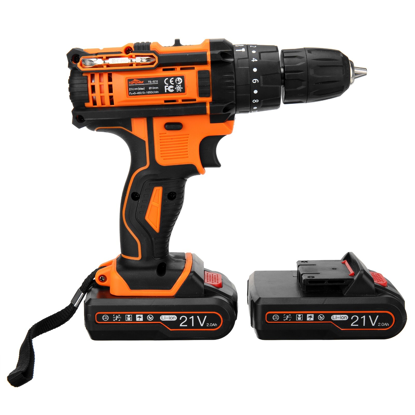 best price,topshak,ts,ed2,21v,brushless,drill,2000mah,with,batteries,discount
