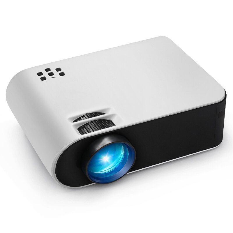 AUN Mini Projector W18 2800 Lumens 854*480P LED Portable Home Cinema for 1080P Video Beamer Basic Version