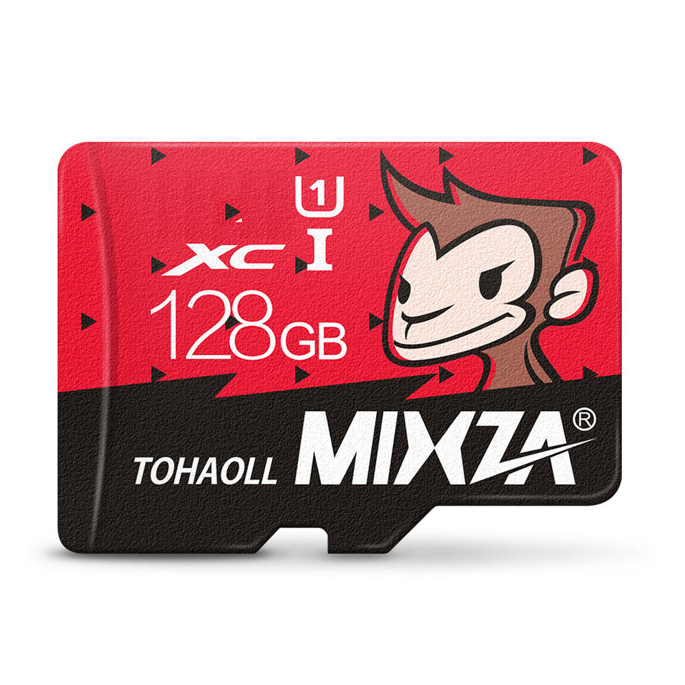 Mixza Year of Monkey Limited Edition 128 GB U1 TF Micro-geheugenkaart voor digitale camera MP3 TV Bo