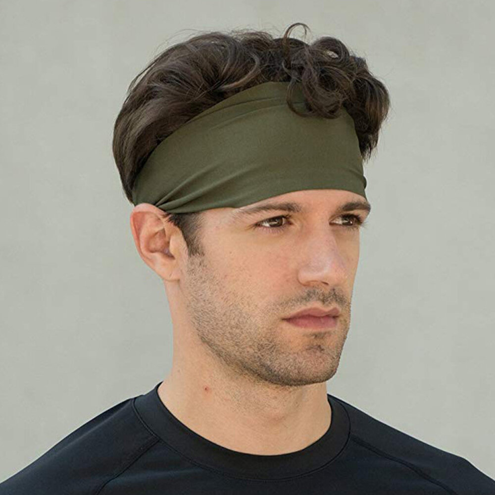Unisex Sport Cycling Sweat-Absorbent Seamless Breathable Headband Headscarf