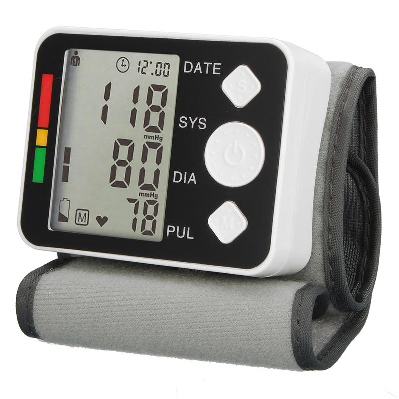Accurate Wrist Blood Pressure Monitor Sphygmomanometer Easy Operation Digital Arterial Presion