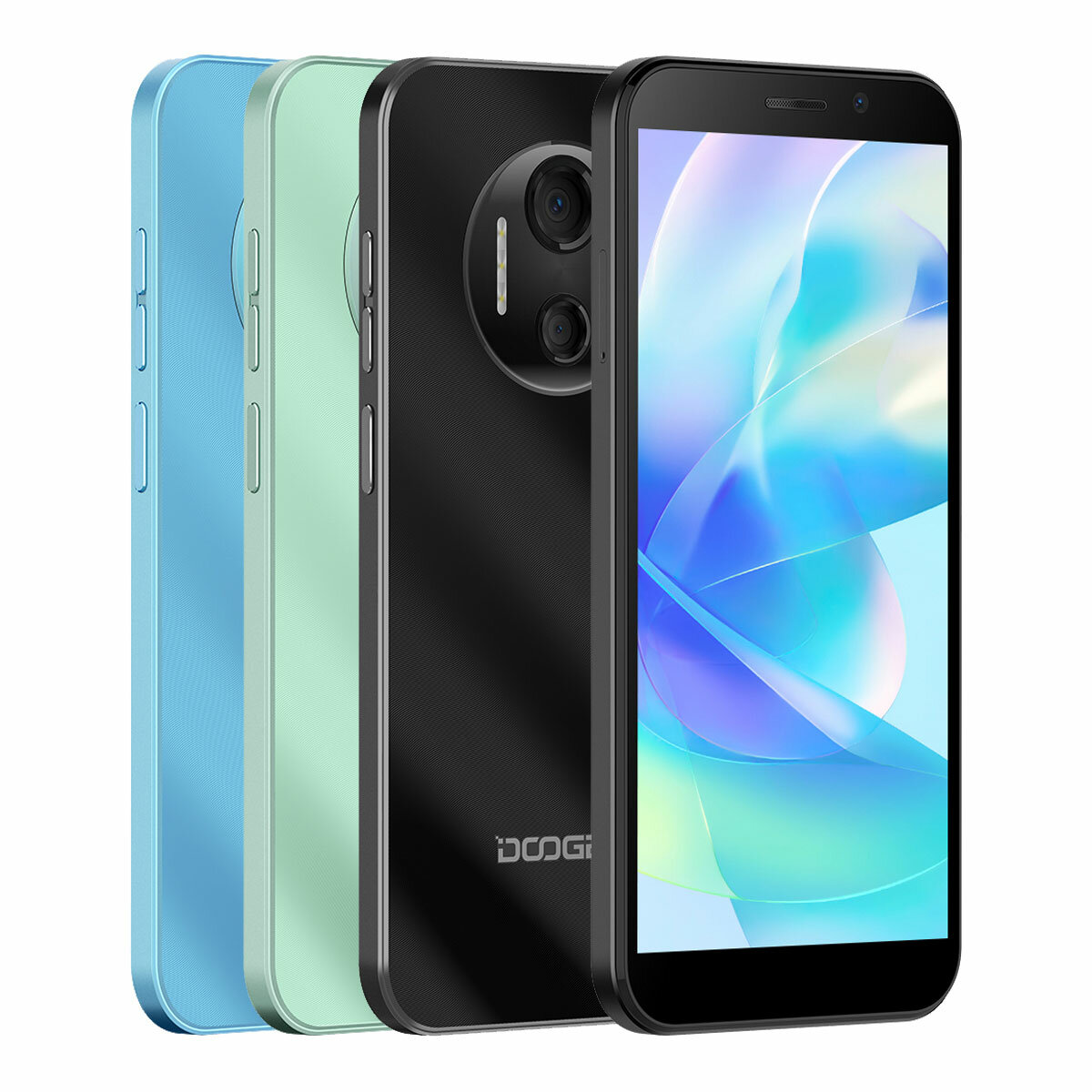 DOOGEE X97 Pro Global Version NFC 4GB 64GB Helio G25 6,0 Zoll Anzeige 4200mAh Android 12 12MP AI Doppelkamera Octa Core 4G Smartphone