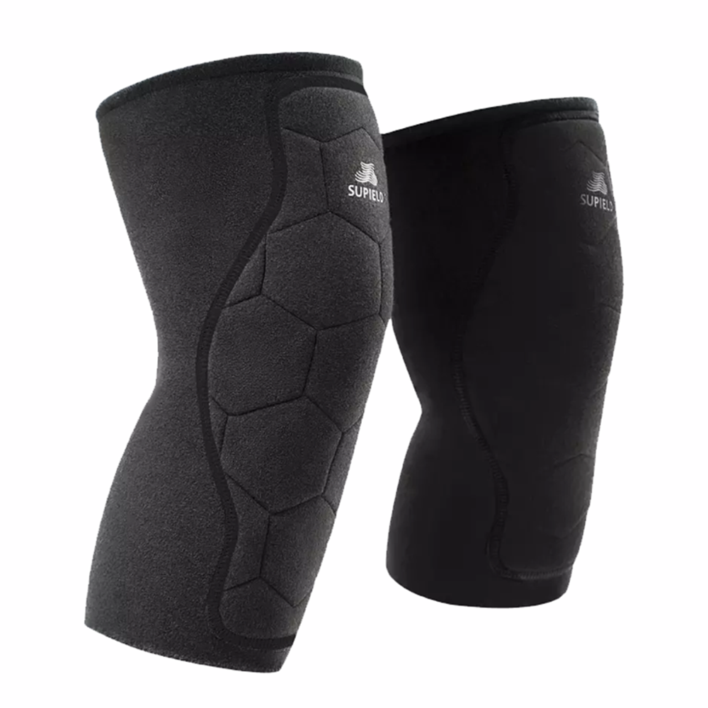 SUPIELD Aerogel Cold Proof Self Heating Sports Knee Pads Outdoor Sports Warm Knee Protector Kneepad For Arthritis Brace