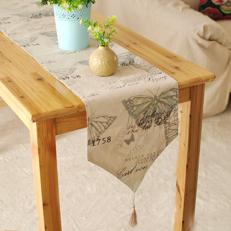 

Англии стиль хлопок белье посуда коврик бегун стол скатерть бюро крышка изоляции чаши тепла площадку