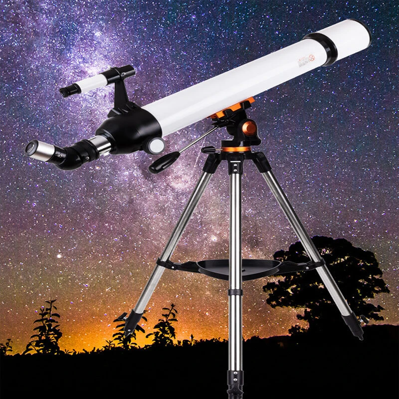 Telescopio astronómico LUXUN 210X de gran aumento HD telescopio de gran diámetro para observar las estrellas regalos para niños y adultos con bolsa de almacenamiento