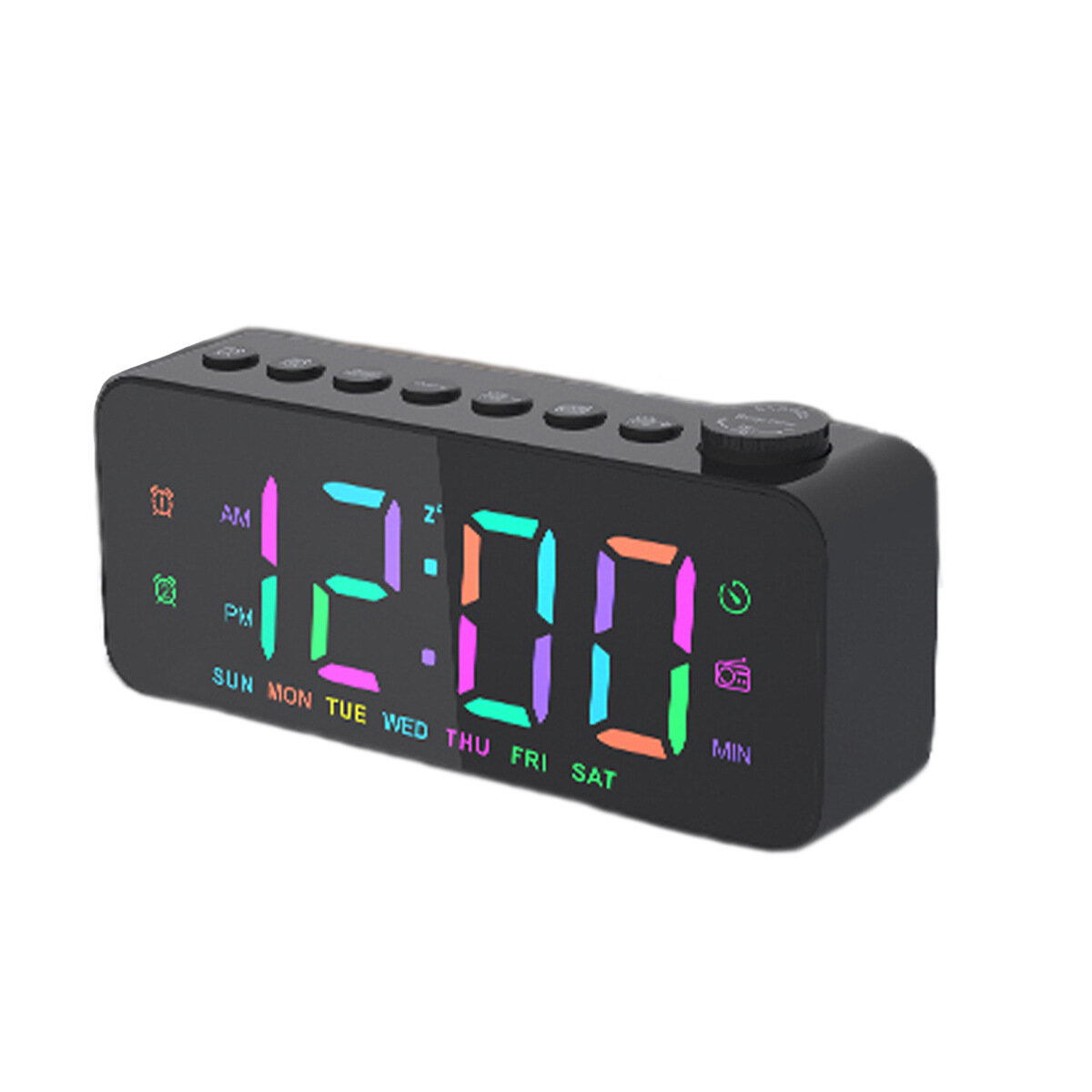 AGSIVO LED Digital Alarm Clock with FM Radio Coupon Price (15.99 USD)