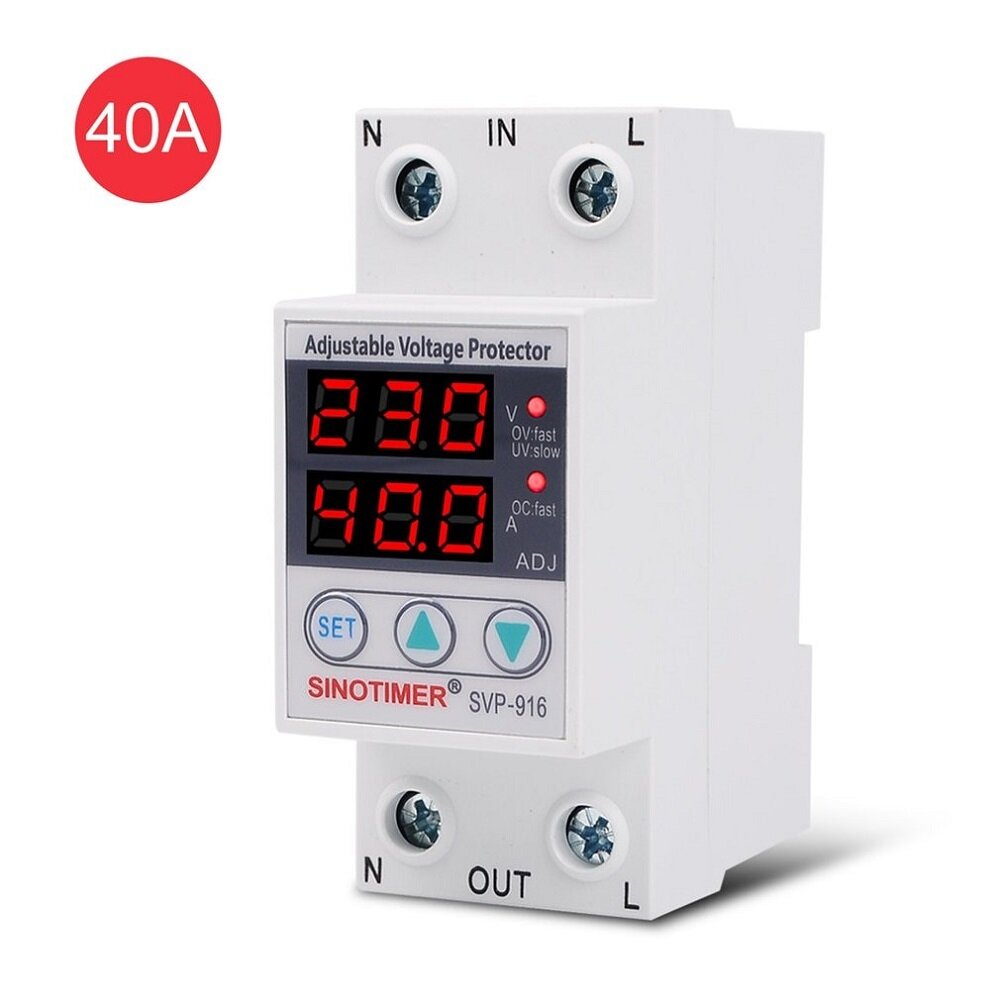 best price,sinotimer,svp,230v,40a/63a,voltage,protector,relay,breaker,discount