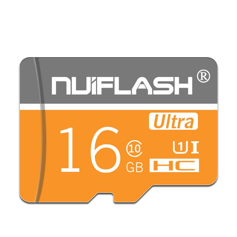 Nuiflash NF-TF 04 C10 Geheugenkaart 16GB 32GB 64GB 128GB TF-geheugenkaart voor gegevensopslag voor t