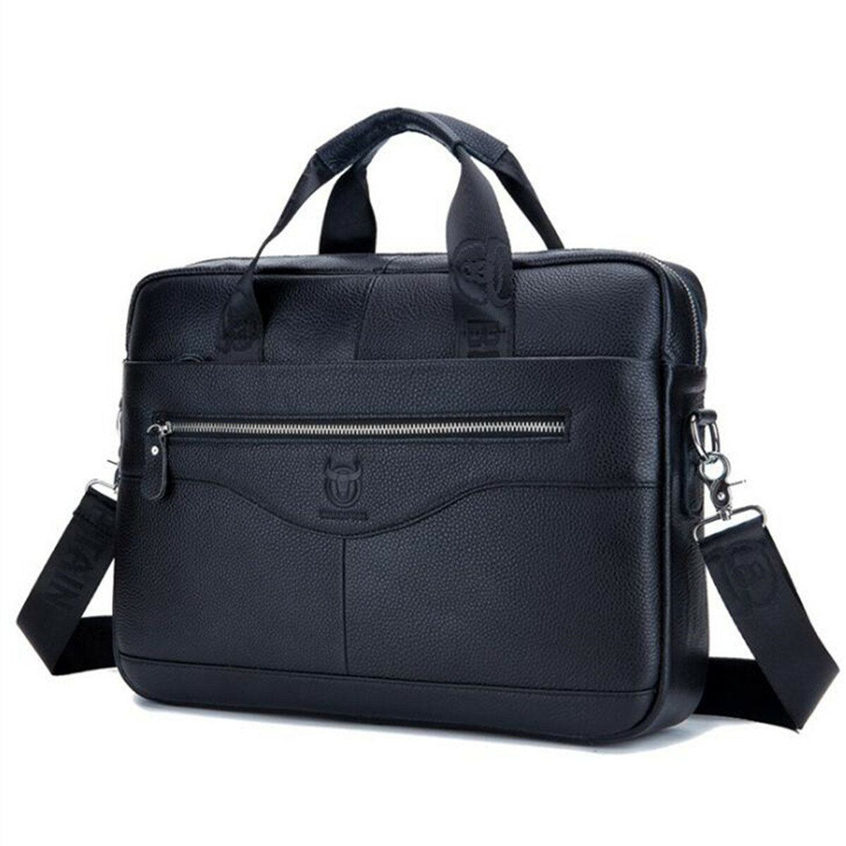 Men Genuine Leather Shoulder Сумка Business Travel Crossbody Messenger Handbag Briefcase  