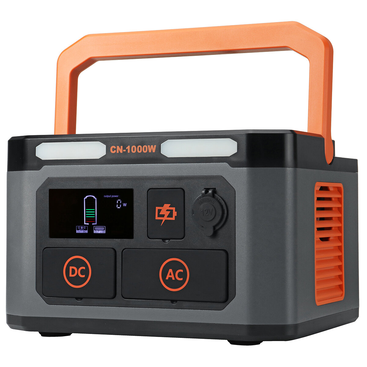 Wolike CN-1500 1598WH 432000mAh Portable Power Station 1500W with AC/DC/USB/Car Charger for Outdoor Home Emergency Elect