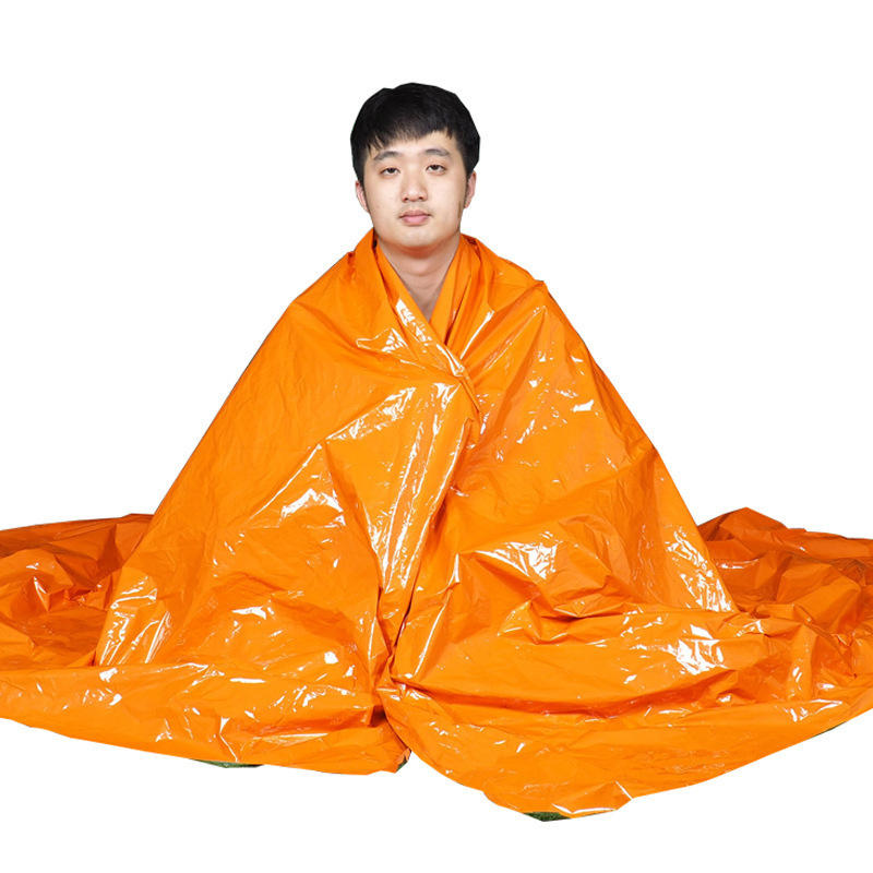 IPRee® 210x130cm termikus túlélési takaró sürgősségi alvópadlók Camping vízálló fóliamentő 