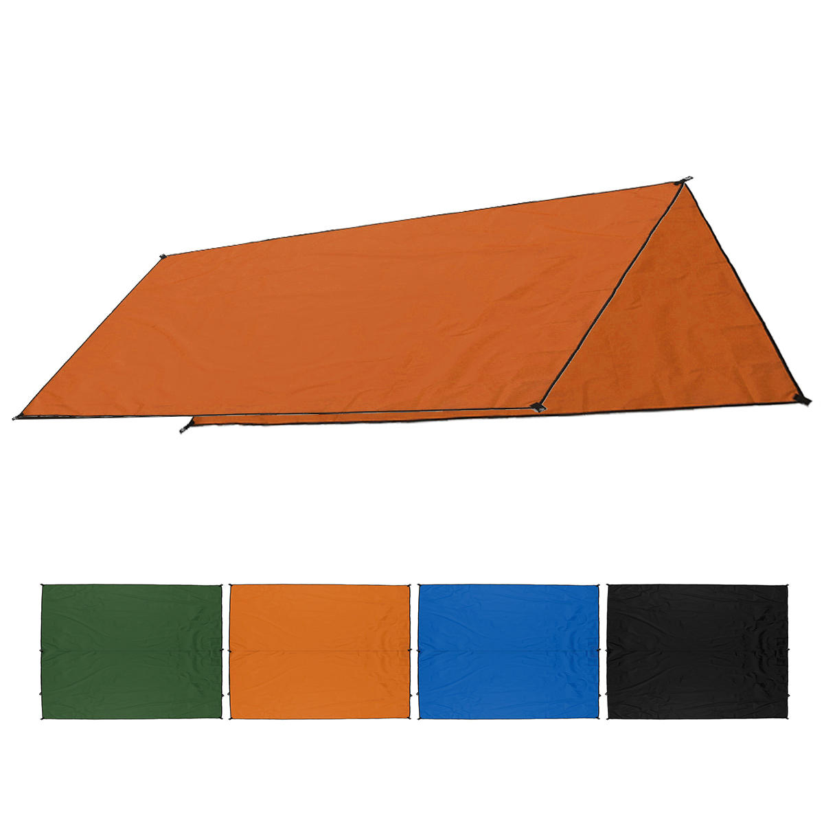 210×300センチ屋外キャンプテントサンシェード雨太陽UVビーチキャノピーオーニングシェルタービーチピクニックマットグラウンドパッド