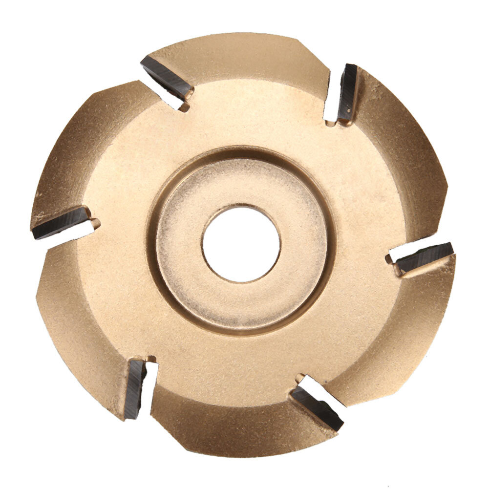 

90mm 6 Tooth Wood Carving Disc Milling Cutter Woodworking For 16mm Aperture Angle Grinder